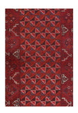 Semi Red Afghan Balouch Area Rug