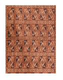 Semi Rust Afghan Area Rug