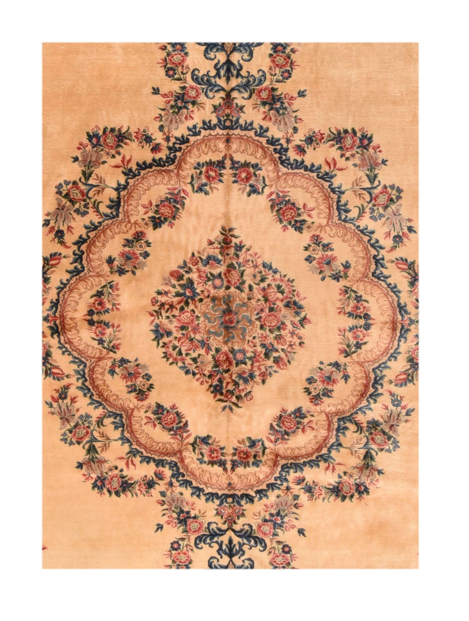 Antique Kerman Persian Area Rug