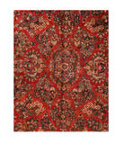 Antique Sarouk Persian Area Rug