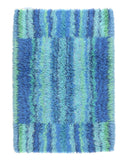 Vintage Blue Swedish/Carpet Area Rug