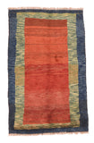 Vintage Red Fine Persian Gabbeh Area Rug