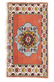 Antique Salmon Salmon Turkish Door Matt Area Rug