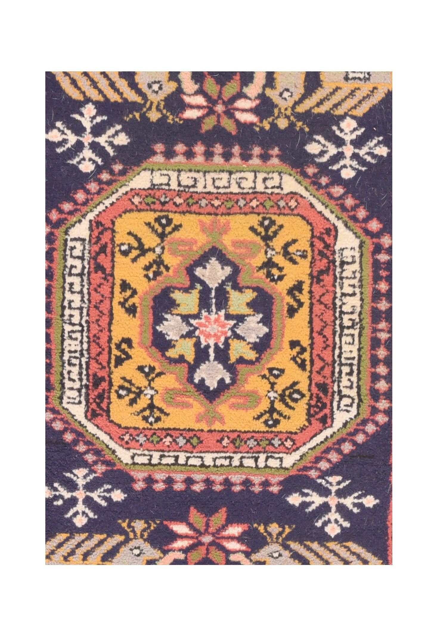 Vintage Ardebil Persian Area Rug