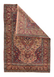 Antique Ivory Isfahan Persian Area Rug