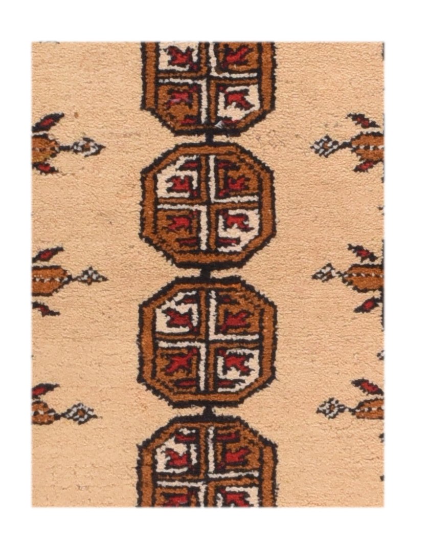 Vintage Bokhara Pakistan Area Rug