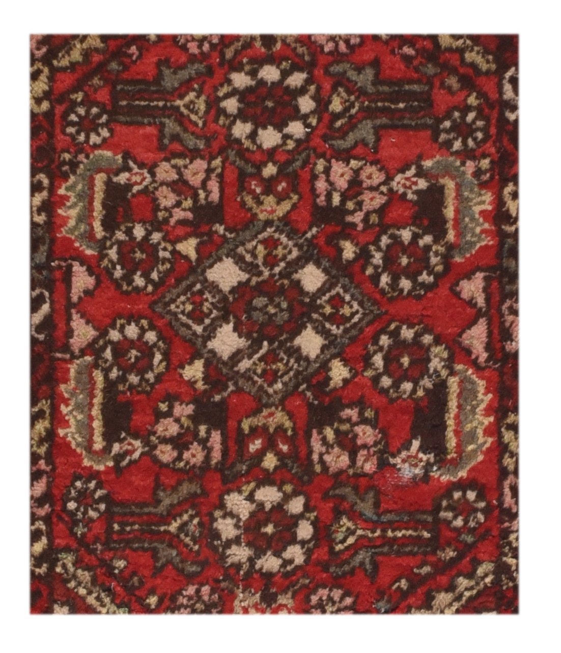 Vintage Hamedan Persian Area Rug