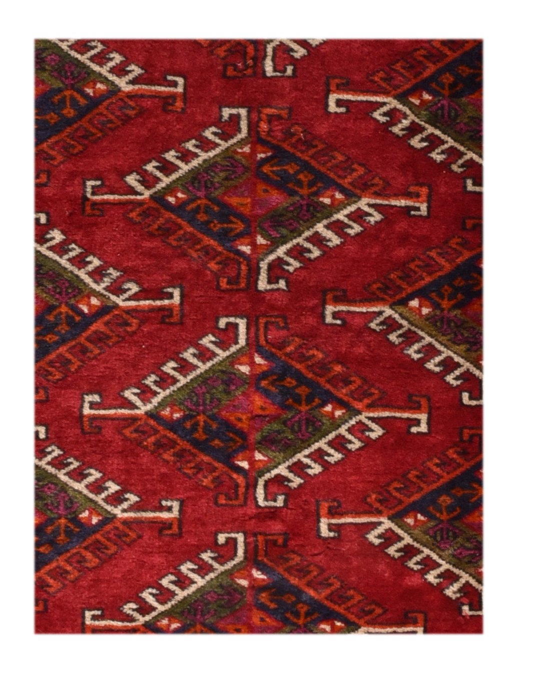 Vintage Bokhara Russian Area Rug
