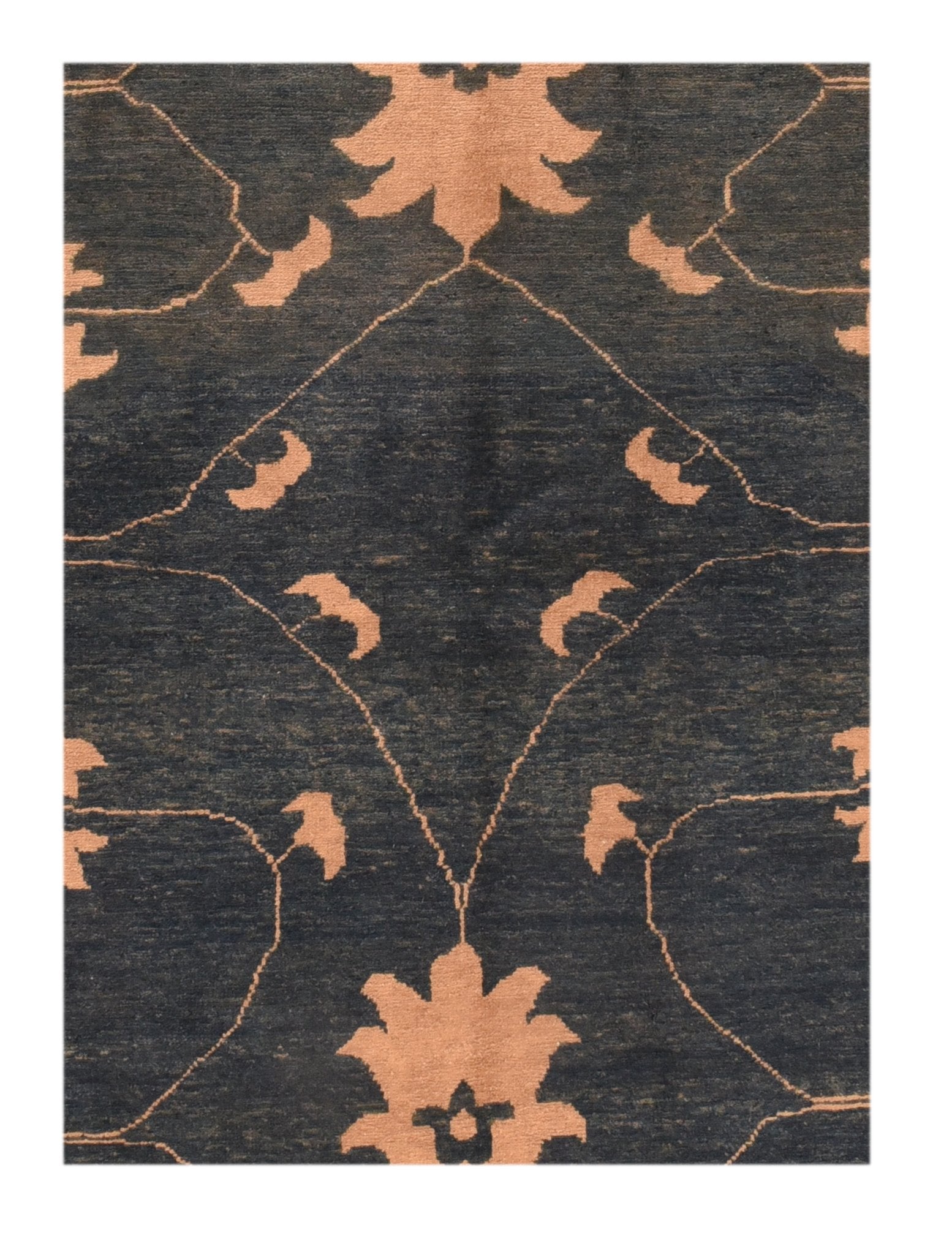 Vintage Green Persian Tribal Gabbeh Area Rug