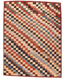 Vintage Brown Persian Tribal Gabbeh Area Rug