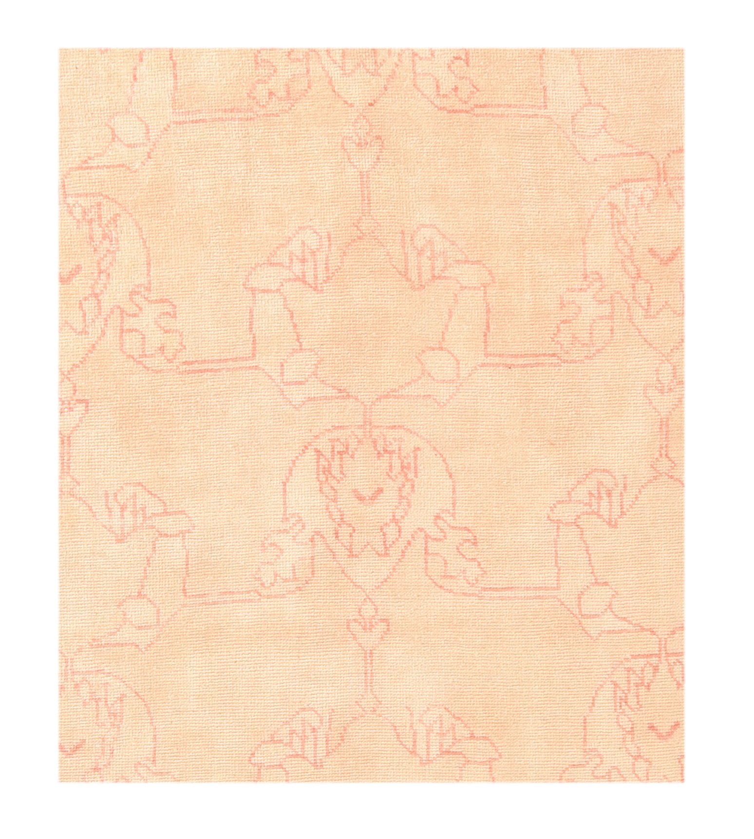 Vintage Turkish Oushak Area Rug