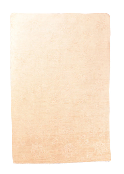 Vintage Camel Turkish Oushak Area Rug