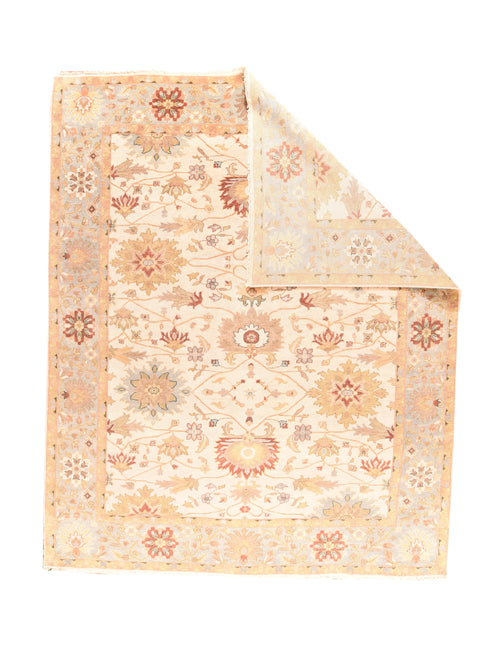 Vintage Turkish Oushak Area Rug