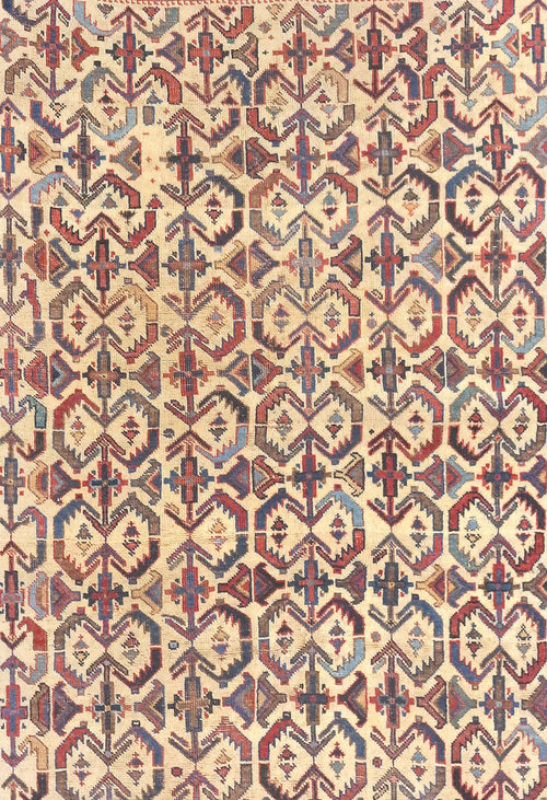 Antique Persian Tribal Afshar Area Rug