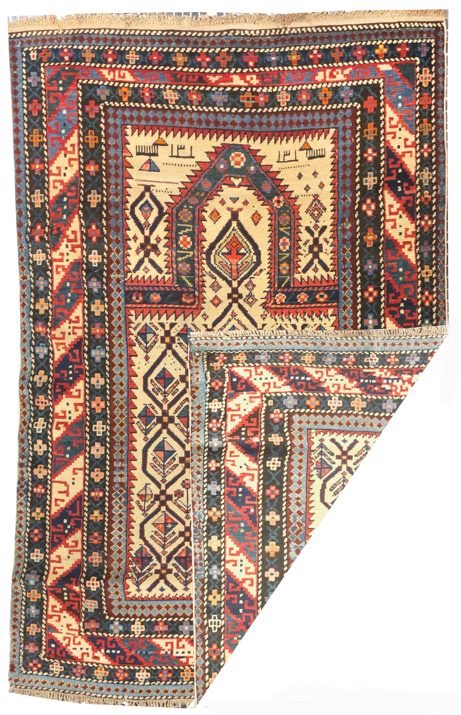 Antique Daghestan Shirvan Rug
