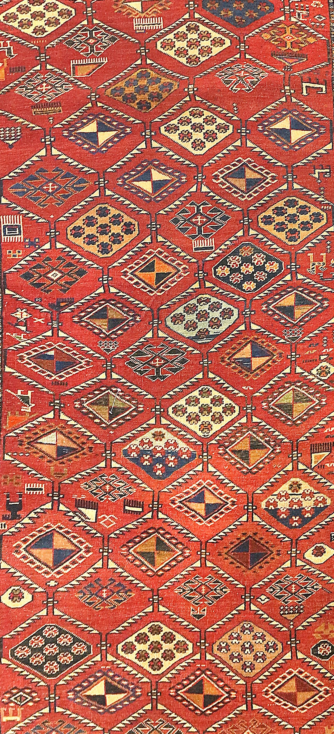 Antique Caucasian Rug