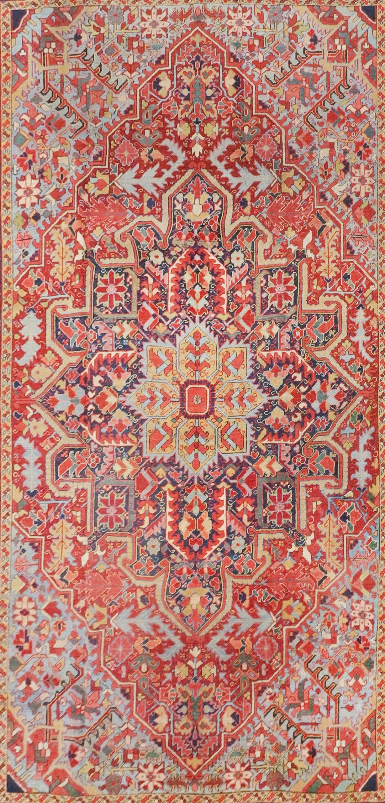 Antique Persian Heriz/Serapi Area Rug