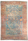 Hand Knotted Persian Heriz Serapi Wool