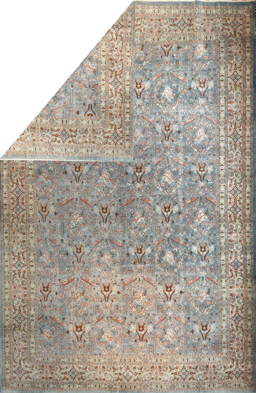 Antique Persian Tabriz Area Rug