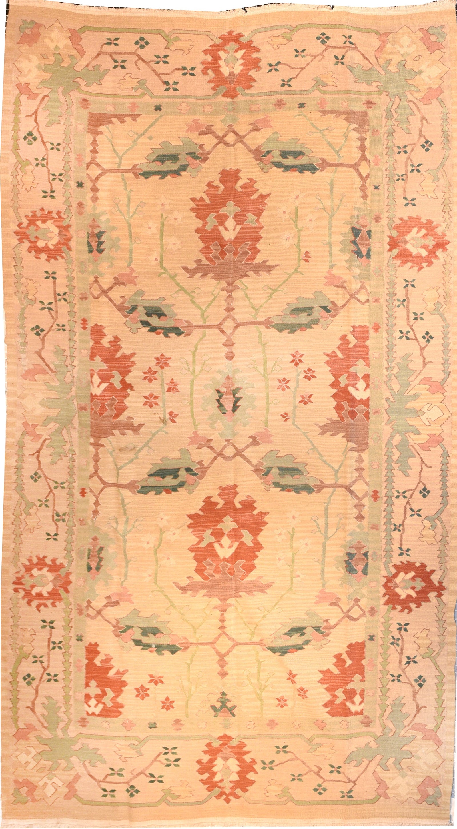 Vintage Caramel Turkish/Kilim Area Rug