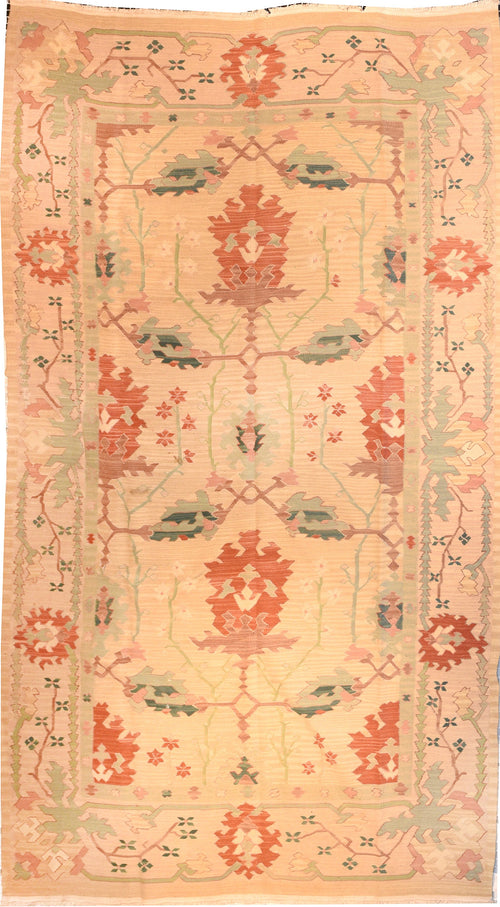 Vintage Caramel Turkish/Kilim Area Rug