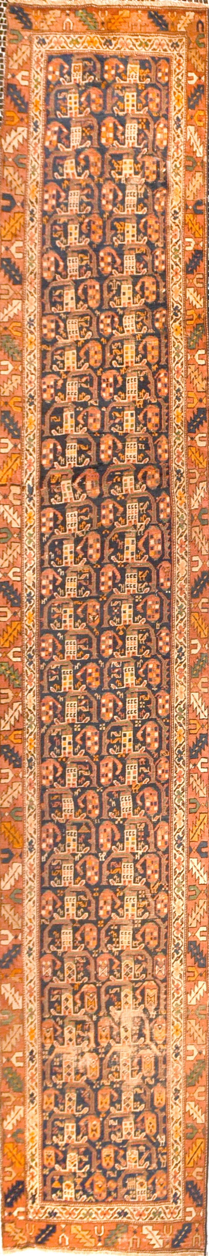 Antique Beige Persian North West Persia Area Rug