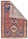 Semi Rust Qashqai Persian Area Rug
