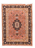 Excellent Rose Tabriz Persian Area Rug