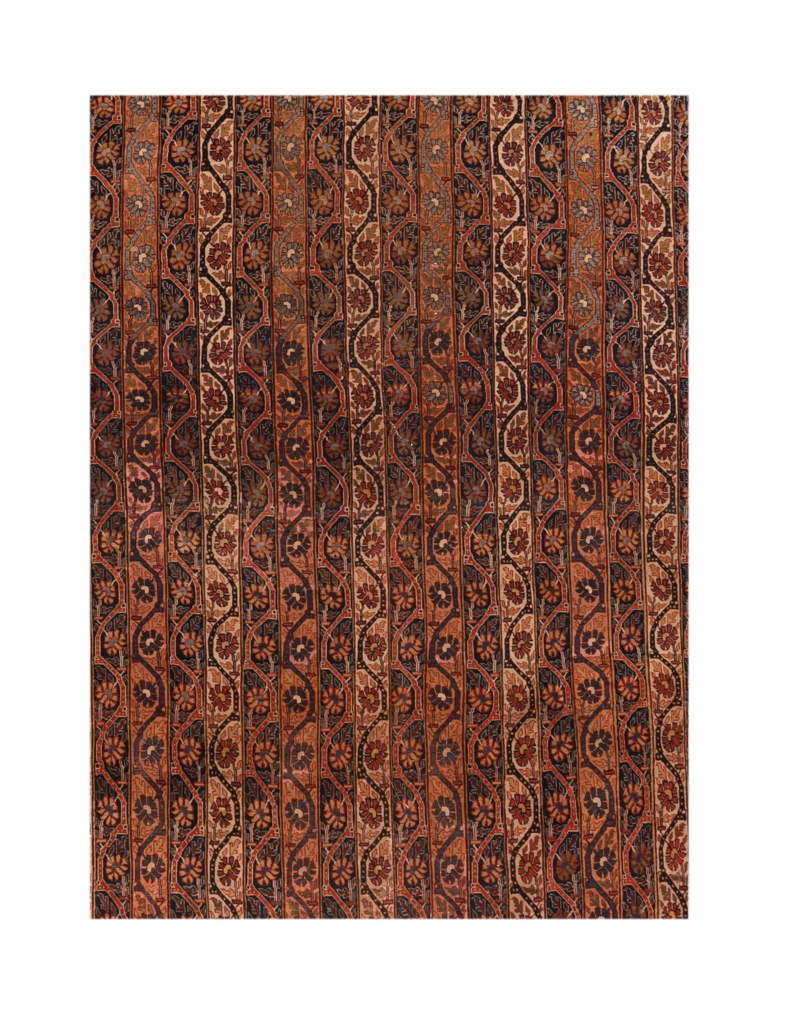 Antique Kashkai Persian Area Rug