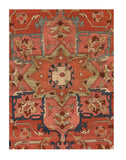 Antique Serapi Persian Area Rug