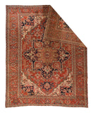 Antique Serapi Persian Area Rug