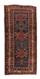 Antique Red Kazak Russain Area Rug