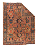 Antique Heriz Bakshaish Persian Area Rug