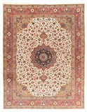 Excellent Red Tabriz Persian Area Rug
