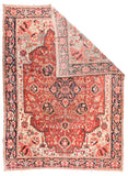 Antique Heriz Persian Area Rug