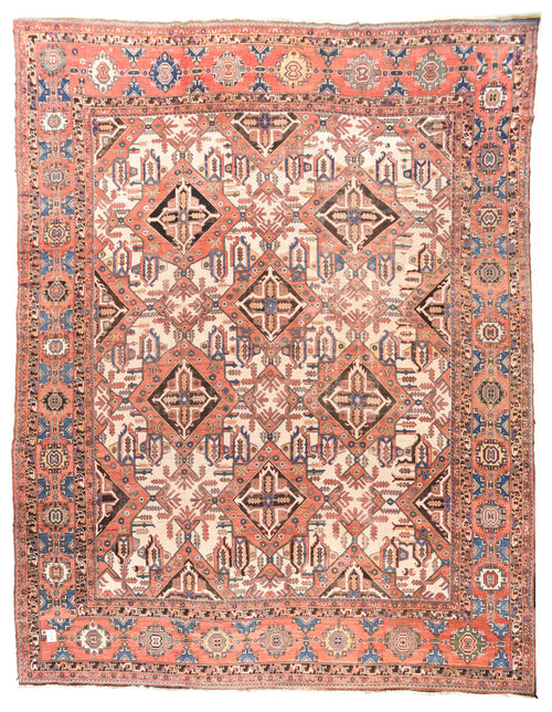 Hand Knotted Persian Bakhtiyari Wool