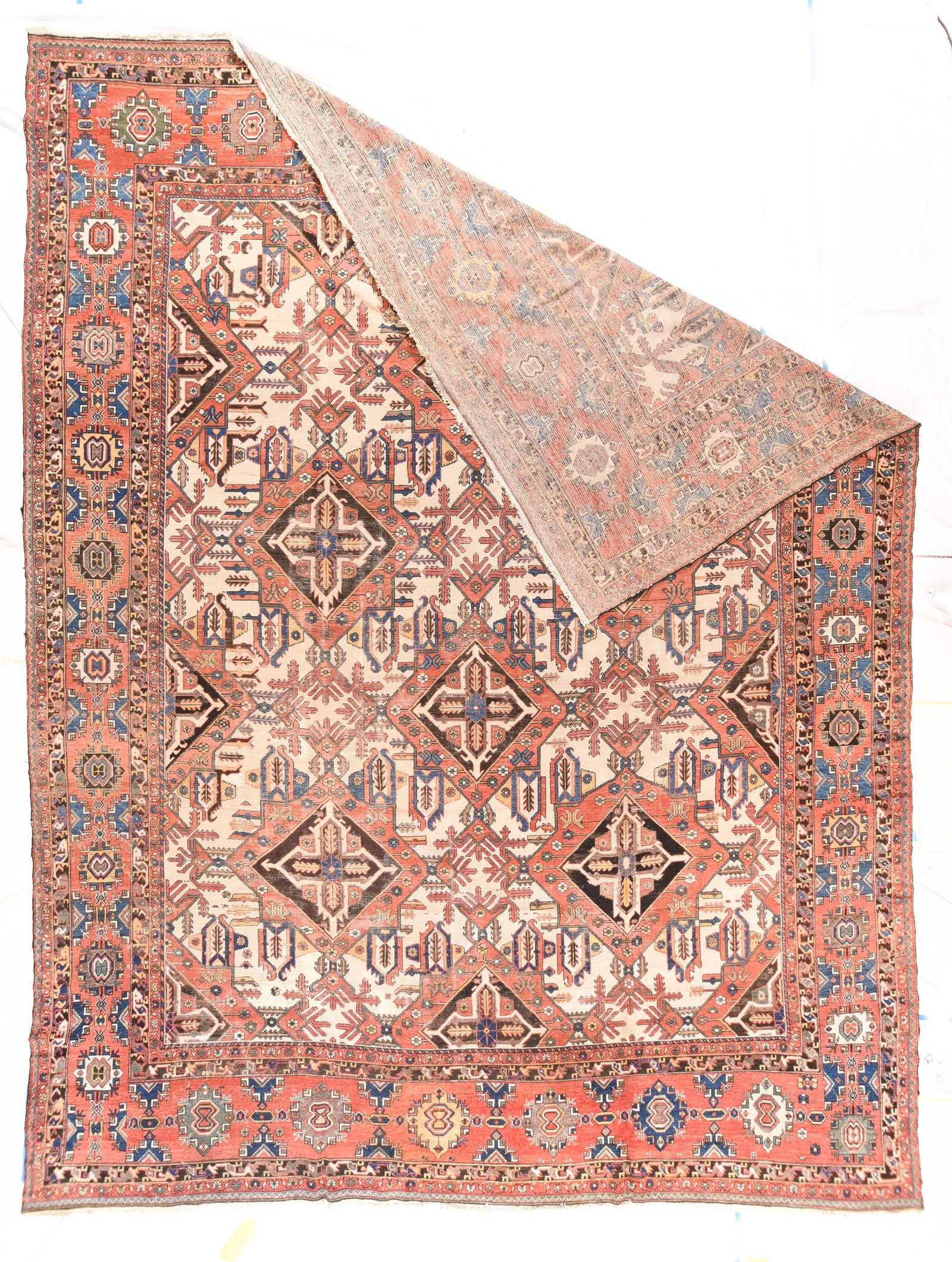 Hand Knotted Persian Bakhtiyari Wool