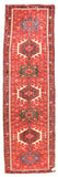 Semi Antique Beige Karajeh Heriz Persian Area Rug
