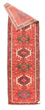 Semi Beige Karajeh Heriz Persian Area Rug