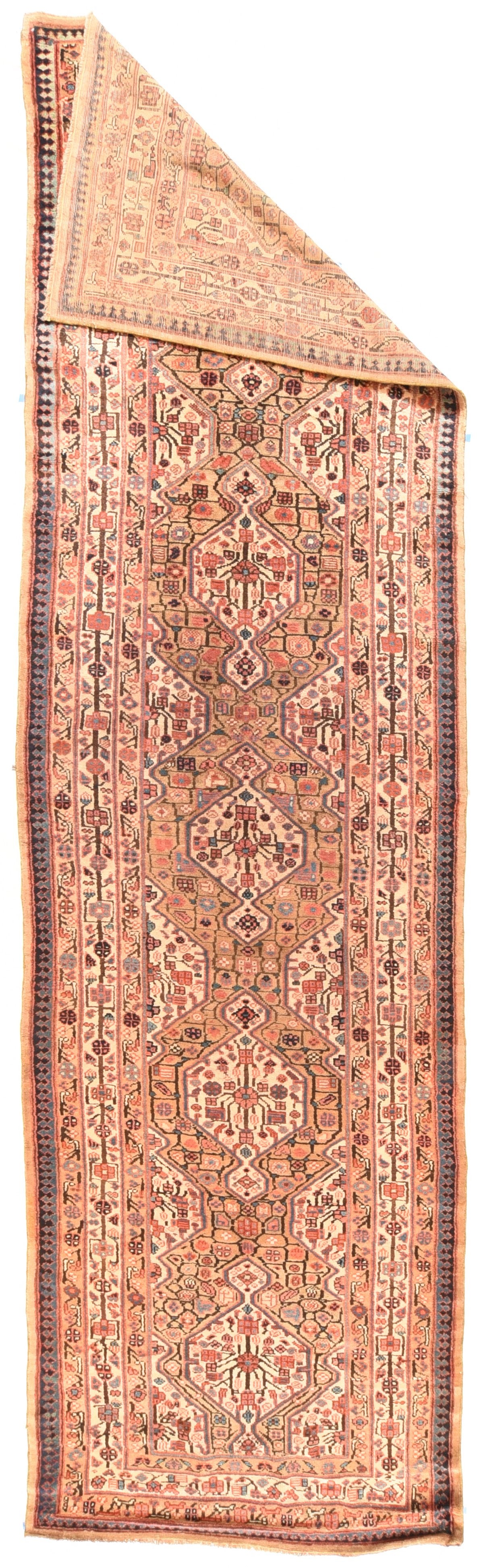 Antique Tribal Sarab Persian Area Rug