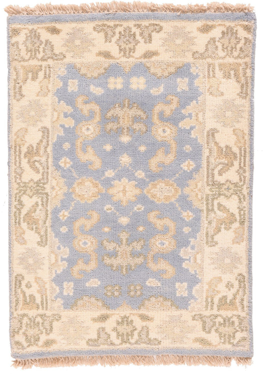 Hand Made Indo Oushak Rug