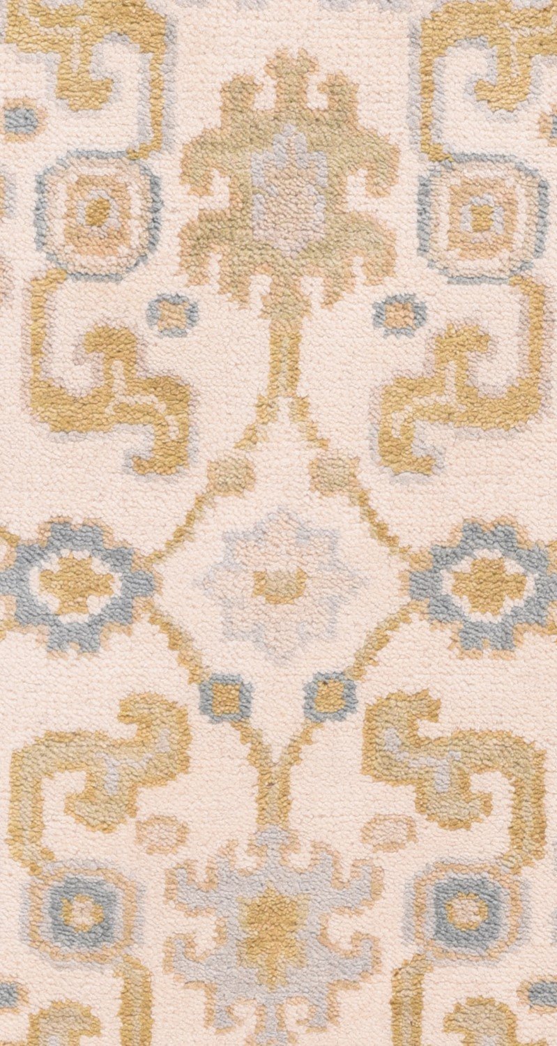 Hand Made Indo Oushak Rug