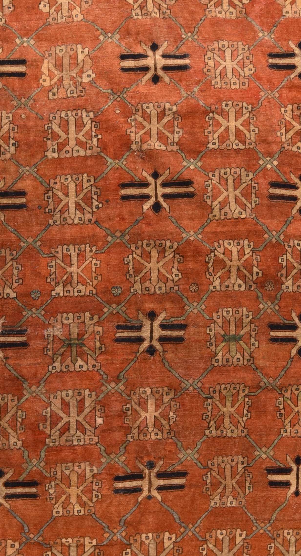 Antique Bakhshaish Persian Area Rug