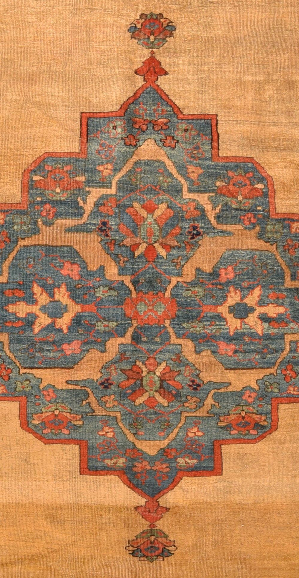 Antique Persian Sultanabad Area Rug