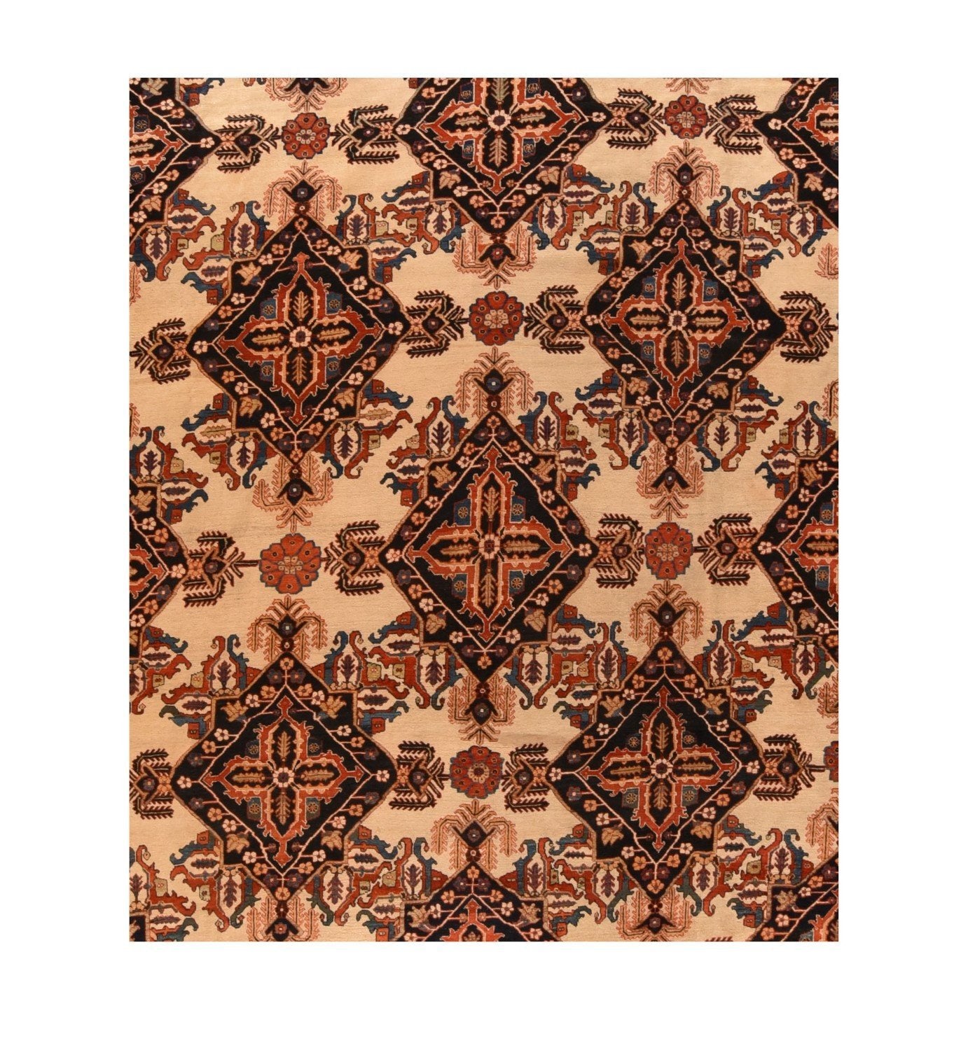 Antique Persian Bakhtiari Rug