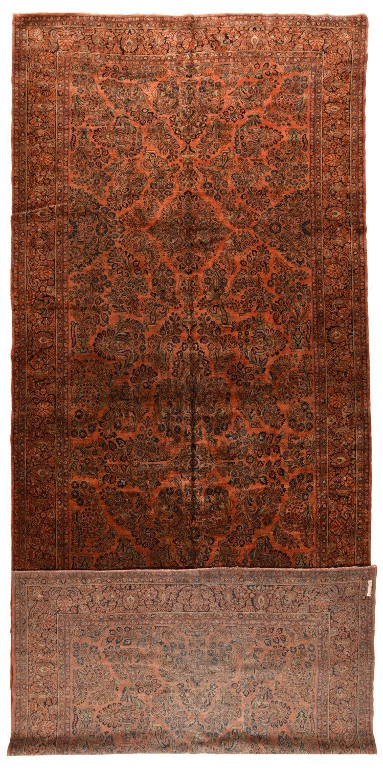 Antique Sarouk Persian Rug