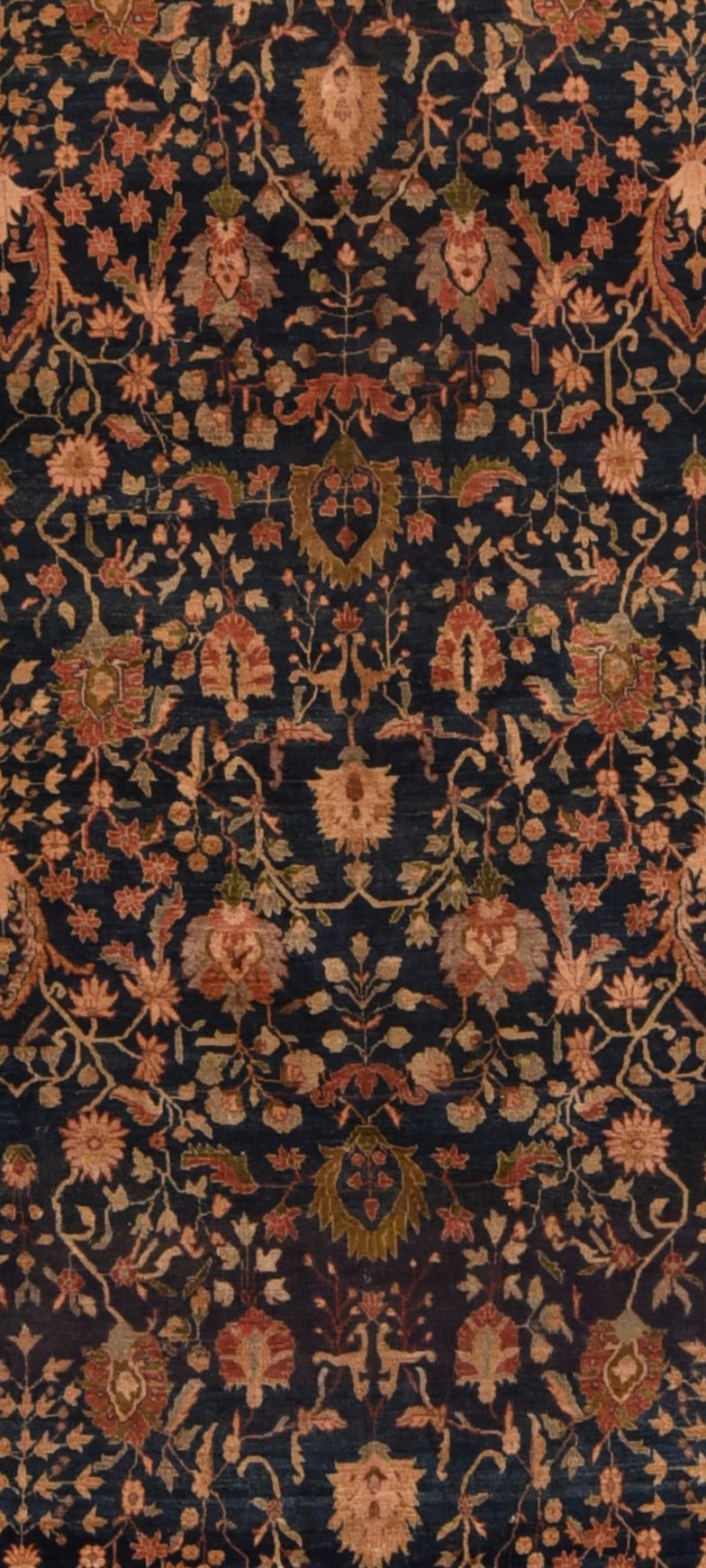Antique Persian Sarouk Area Rug