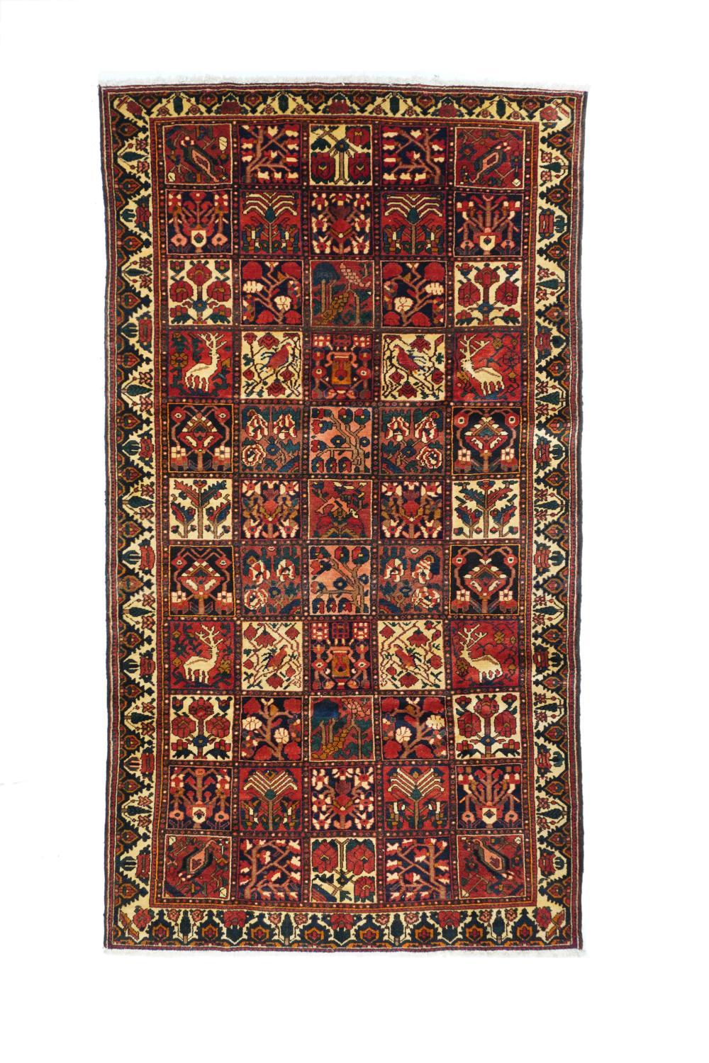 Fine Semi-Antique Persian Bakhtiari Rug
