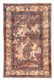 Antique Hand Made Kerman Persian Rug
