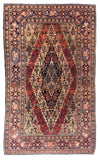 Antique Hand Made Kashan Persian Rug